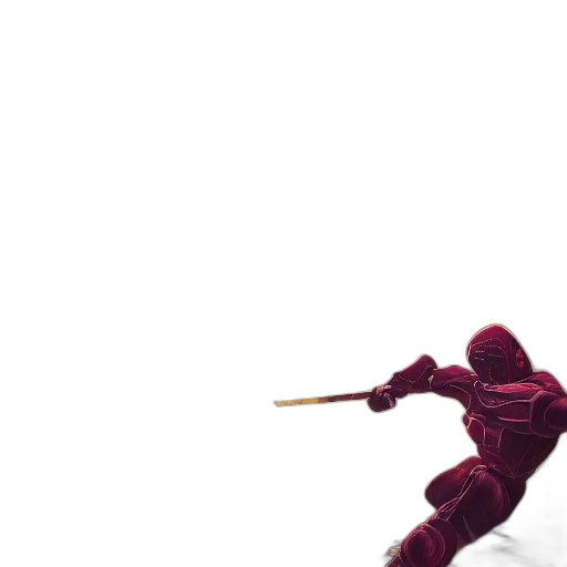 sword, weapon, staff, robot transparent PNG cut-out