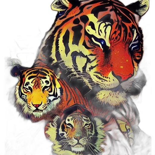animal, mask, photorealistic, concept art transparent PNG cut-out
