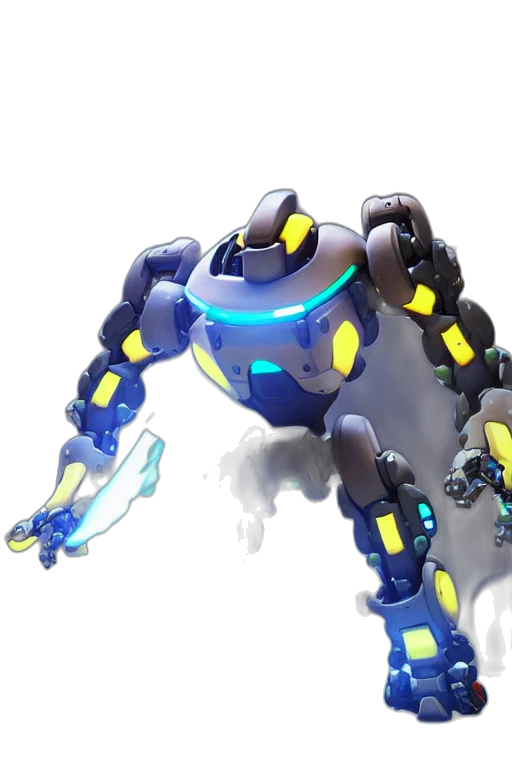 robot, weapon, creature, concept art transparent PNG cut-out