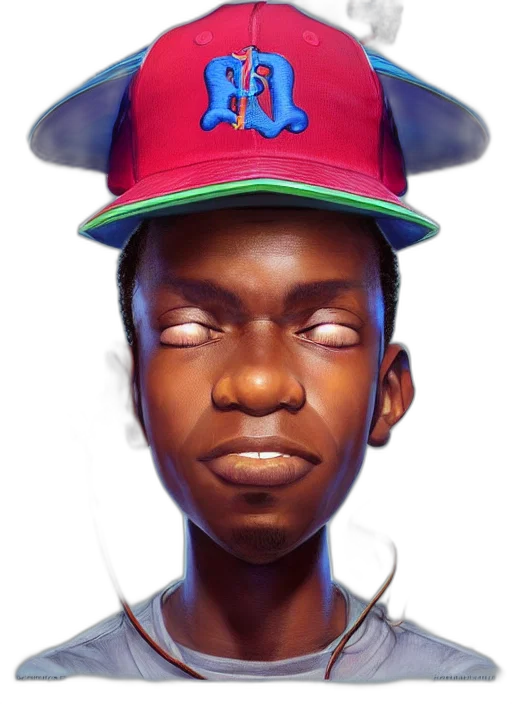 face, hat, staff, crown transparent PNG cut-out