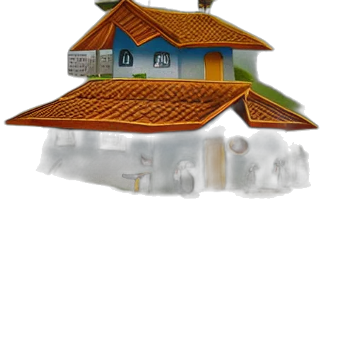 building, umbrella, furniture, staff transparent PNG cut-out