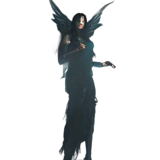staff, creature, dress, dragon transparent PNG cut-out