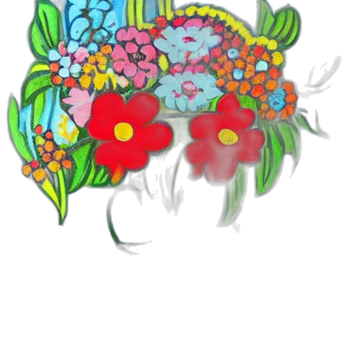 flower, crown, jewelry, staff transparent PNG cut-out