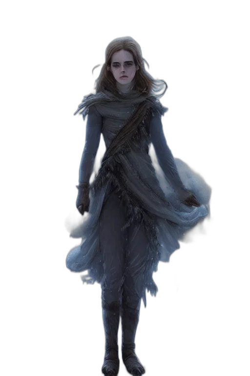 staff, dress, jacket, creature transparent PNG cut-out