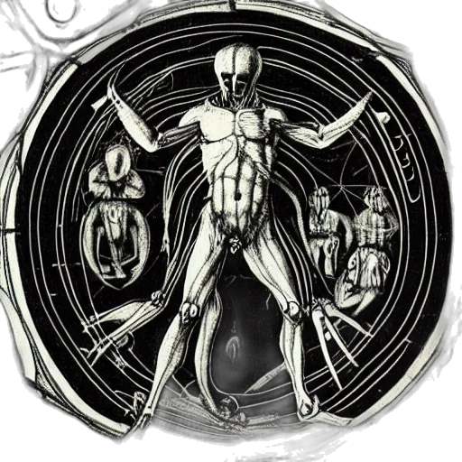 jewelry, robot, comic book art, concept art transparent PNG cut-out
