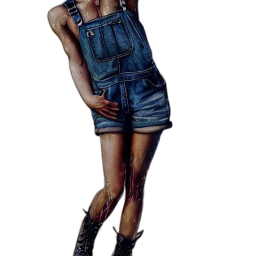 dress, photorealistic, concept art, pixel art transparent PNG cut-out