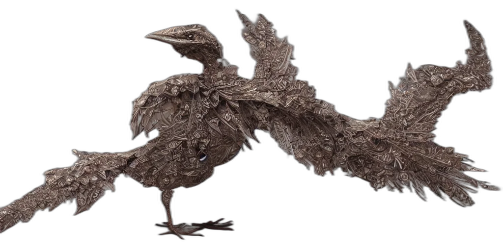 dragon, animal, creature, crown transparent PNG cut-out