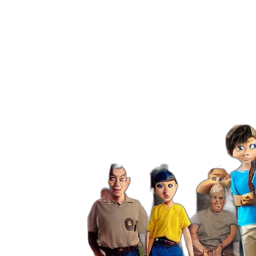 staff, concept art, 3d render, cartoon transparent PNG cut-out