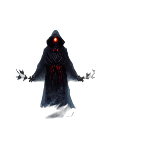 creature, mask, staff, weapon transparent PNG cut-out