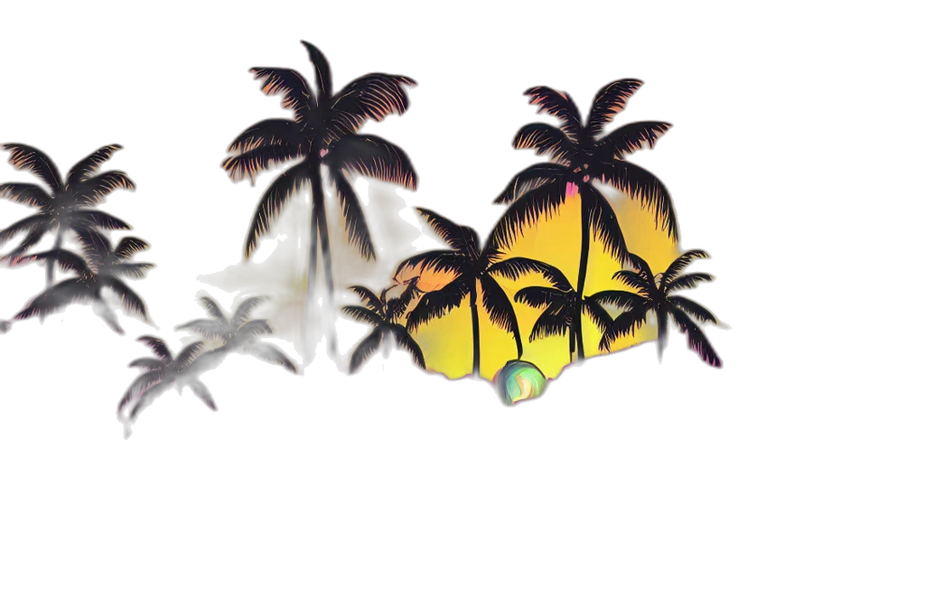 umbrella, hat, jewelry, 3d render transparent PNG cut-out