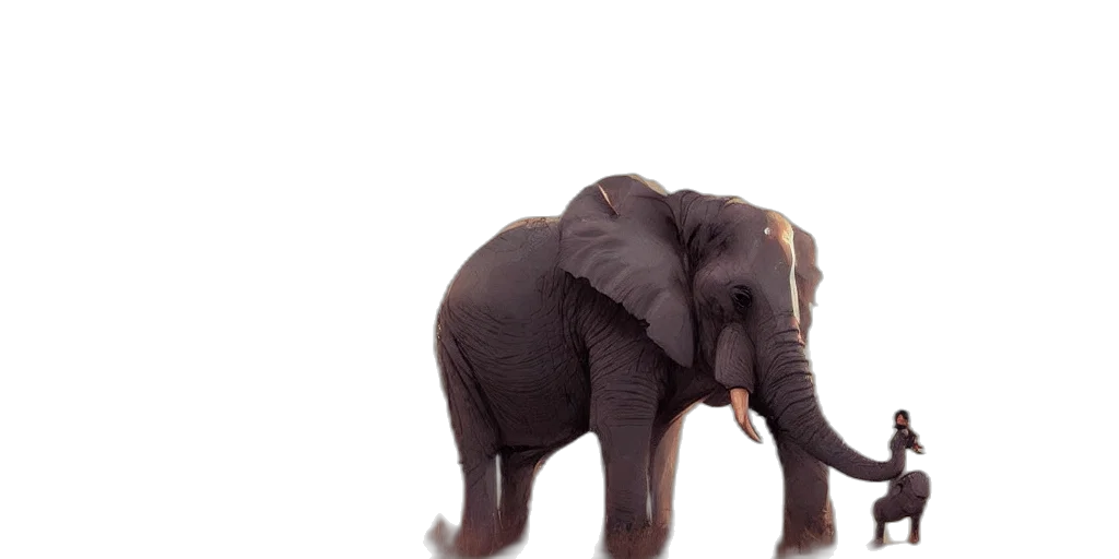 animal, creature, weapon, staff transparent PNG cut-out