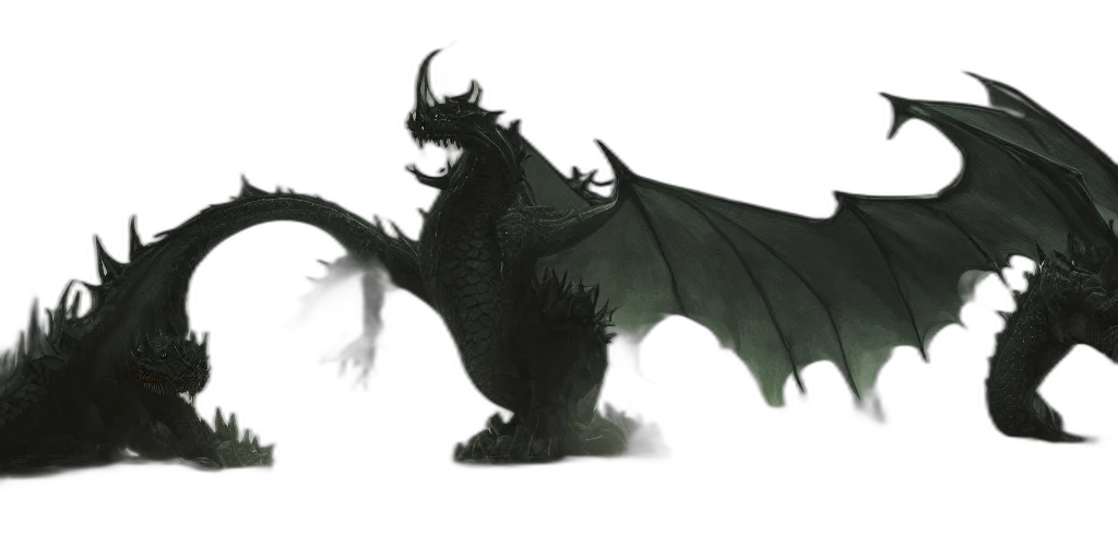 dragon, creature, animal, weapon transparent PNG cut-out