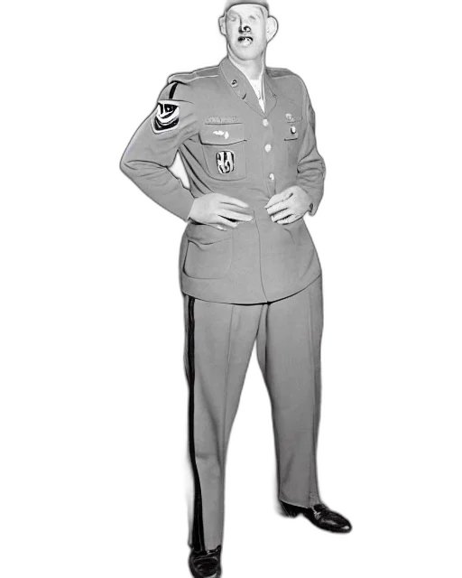 staff, jacket, dress, hat transparent PNG cut-out