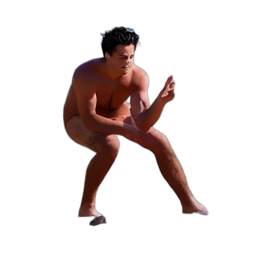 creature, animal, staff, weapon transparent PNG cut-out