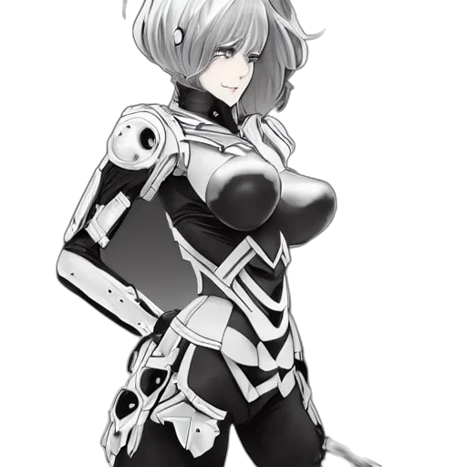 robot, weapon, sword, jacket transparent PNG cut-out