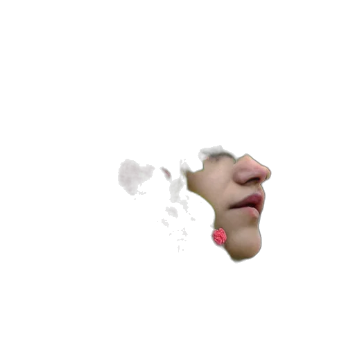 face, mask, creature, hair transparent PNG cut-out