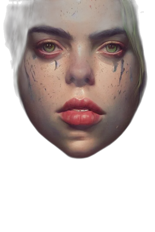 mask, face, creature, jewelry transparent PNG cut-out