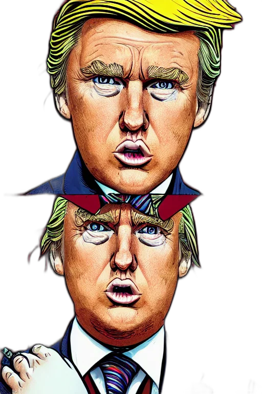 mask, face, comic book art, cartoon transparent PNG cut-out