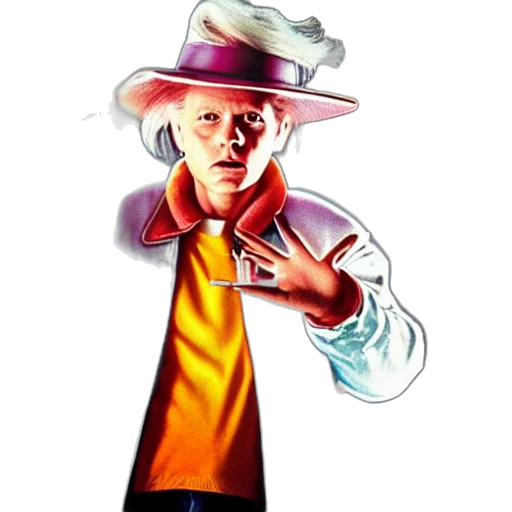 hat, staff, jacket, concept art transparent PNG cut-out