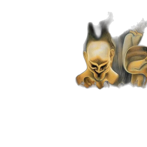 mask, creature, face, crown transparent PNG cut-out