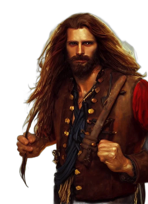 hair, sword, fantasy art, concept art transparent PNG cut-out