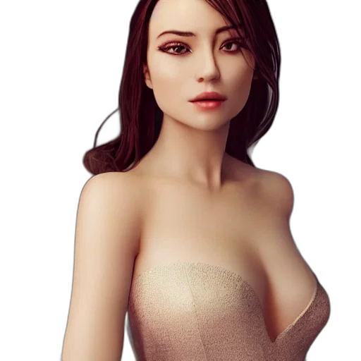 dress, jewelry, robot, face transparent PNG cut-out