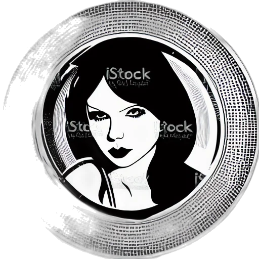 jewelry, face, cartoon, comic book art transparent PNG cut-out