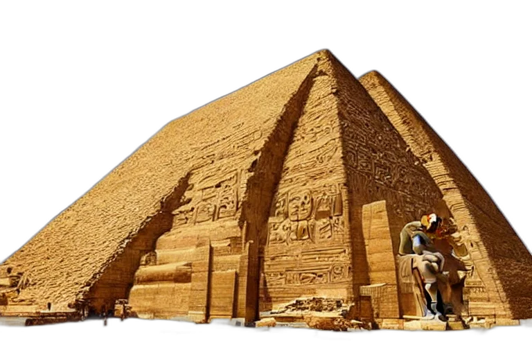 building, ancient, egyptian, structures transparent PNG cut-out