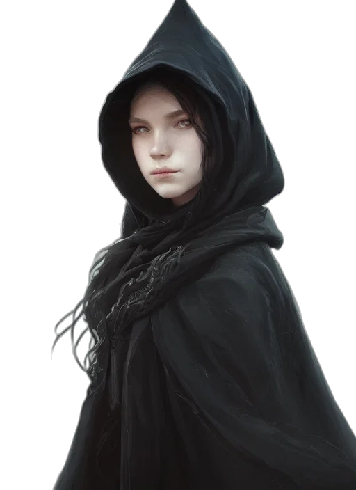 face, jacket, dress, mask transparent PNG cut-out