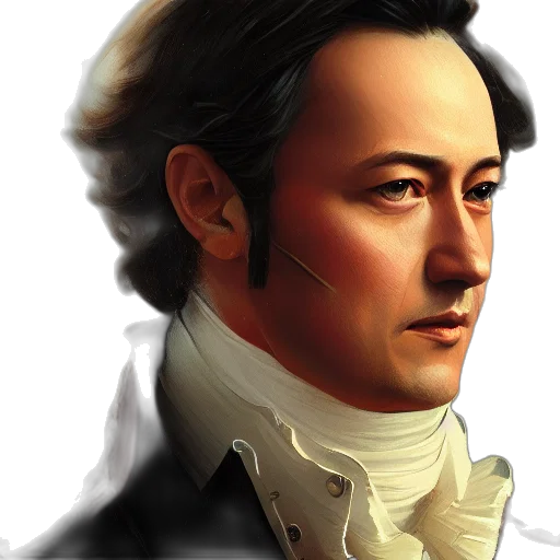 face, photorealistic, oil painting, fantasy art transparent PNG cut-out