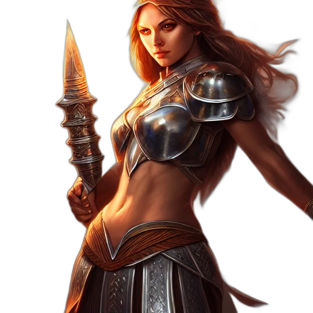 sword, weapon, staff, fantasy art transparent PNG cut-out