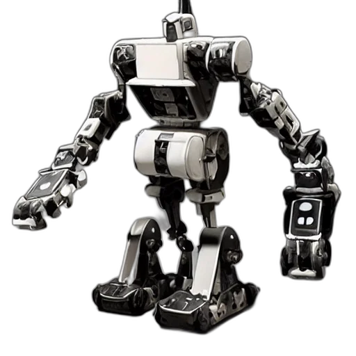 robot, 3d render, concept art, humanoid transparent PNG cut-out