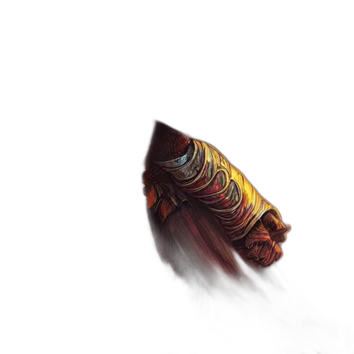 weapon, sword, hair, staff transparent PNG cut-out
