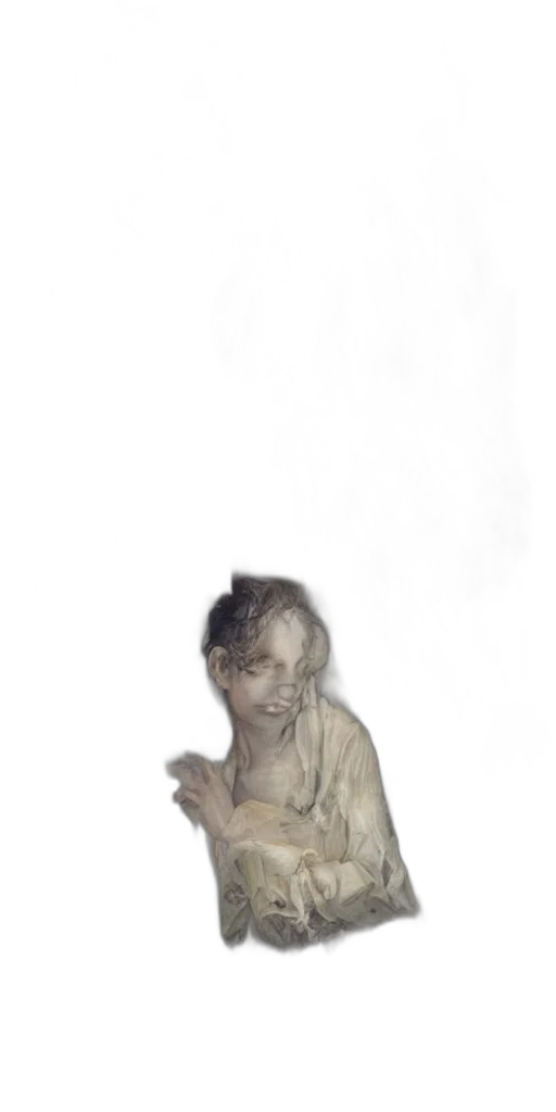 face, creature, dress, mask transparent PNG cut-out