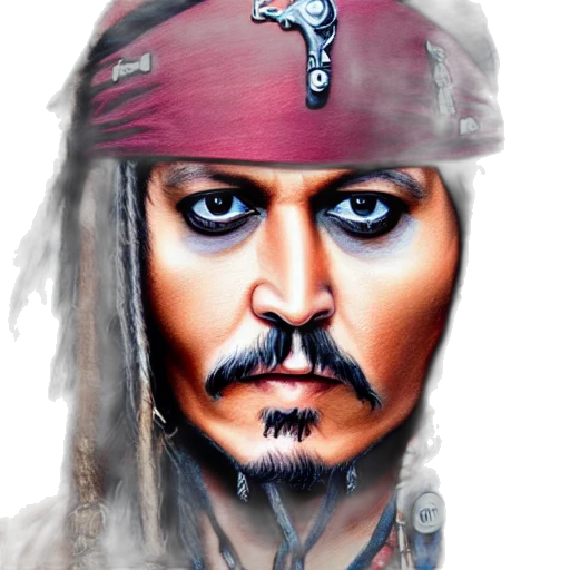 face, photorealistic, fantasy art, comic book art transparent PNG cut-out