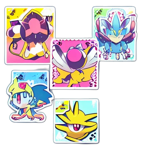 concept art, vaporwave, pixel art, pastel transparent PNG cut-out