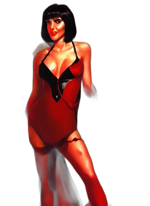 dress, concept art, comic book art, photorealistic transparent PNG cut-out