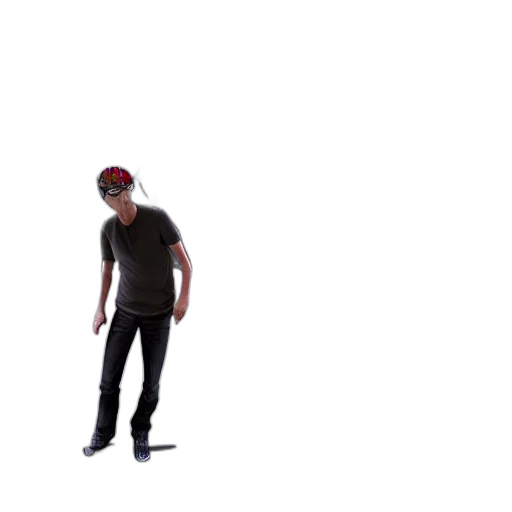 hat, staff, creature, weapon transparent PNG cut-out