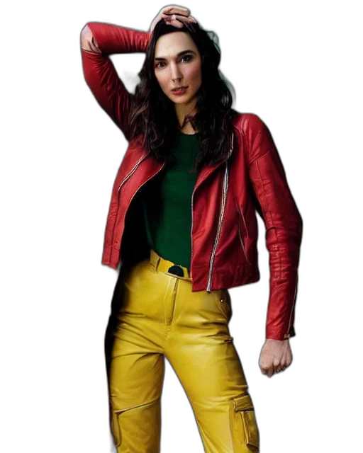 jacket, concept art, photorealistic, red transparent PNG cut-out
