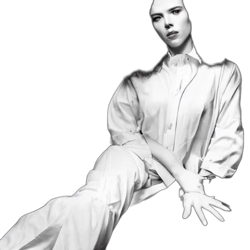 dress, jacket, staff, robot transparent PNG cut-out