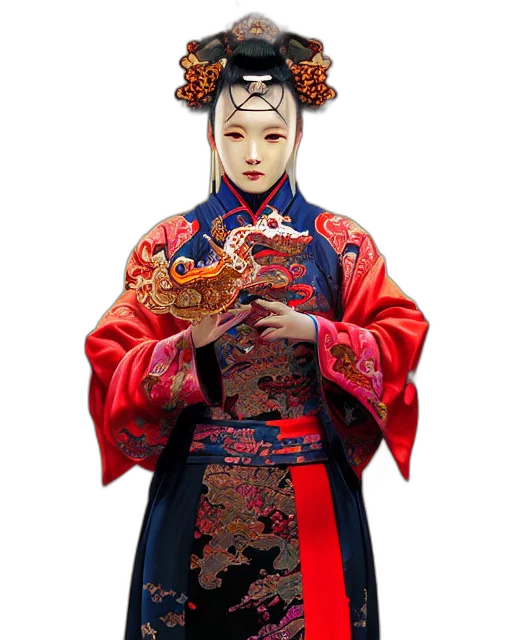 food, face, mask, dragon transparent PNG cut-out