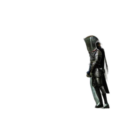 robot, mask, jacket, staff transparent PNG cut-out