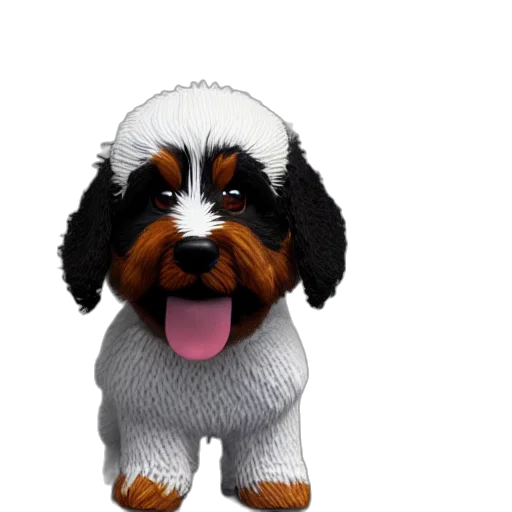 animal, staff, photorealistic, 3d render transparent PNG cut-out