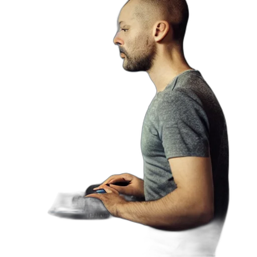 staff, face, robot, furniture transparent PNG cut-out