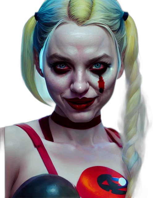 face, comic book art, concept art, fantasy art transparent PNG cut-out