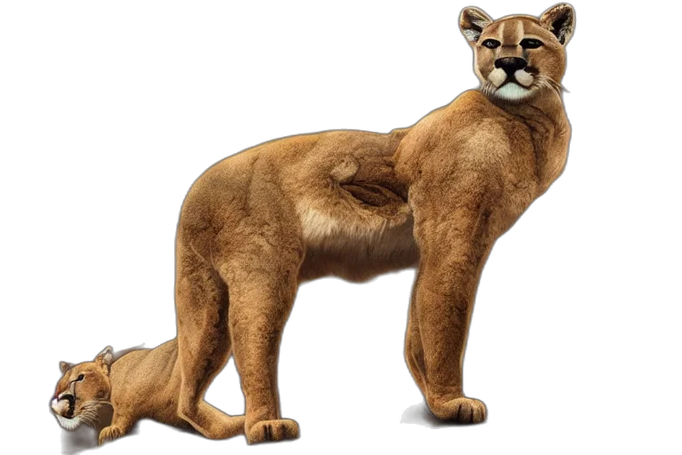animal, creature, staff, 3d render transparent PNG cut-out