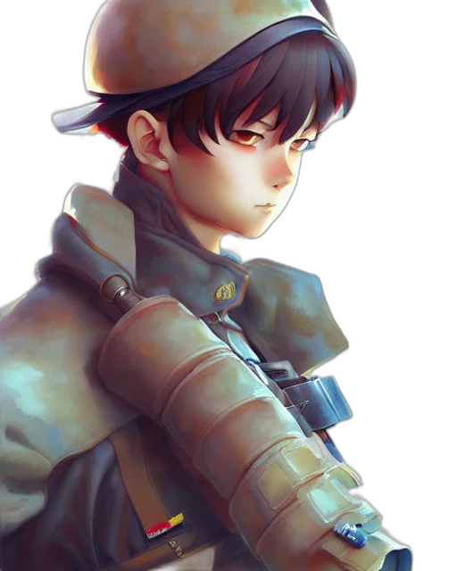 hat, weapon, jacket, staff transparent PNG cut-out