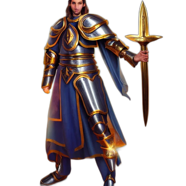 sword, staff, weapon, fantasy art transparent PNG cut-out