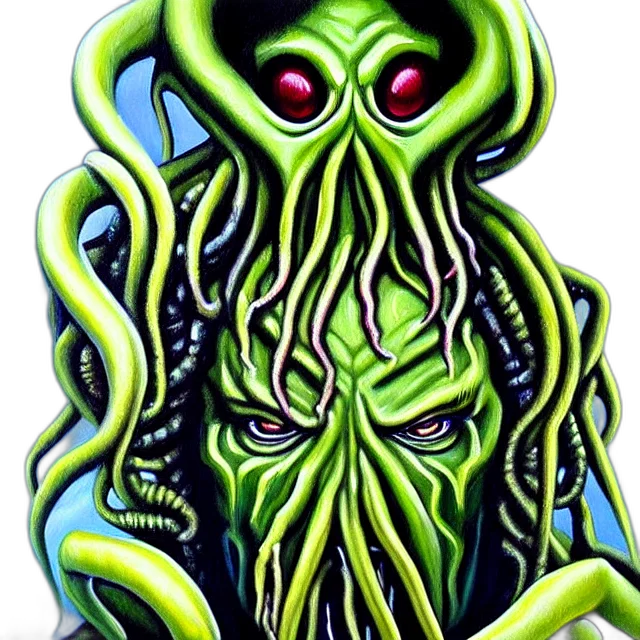 creature, concept art, comic book art, fantasy art transparent PNG cut-out