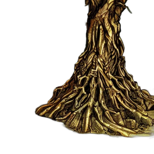 crown, dress, tree, hair transparent PNG cut-out